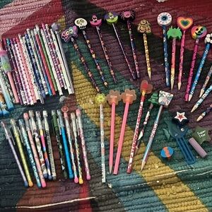 Lot of Lisa Frank vintage pencils